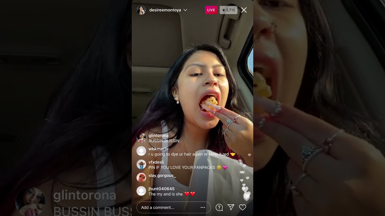 DESIREEMONTOYA LIVE ON INSTAGRAM ‼️PT2/3