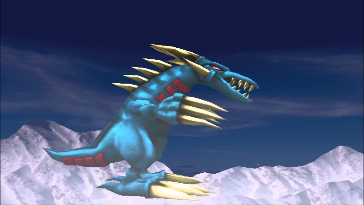 Yu-Gi-Oh! The Duelists of the Roses: Card:010 Tri Horned Dragon [Battle/Model View] 1080p