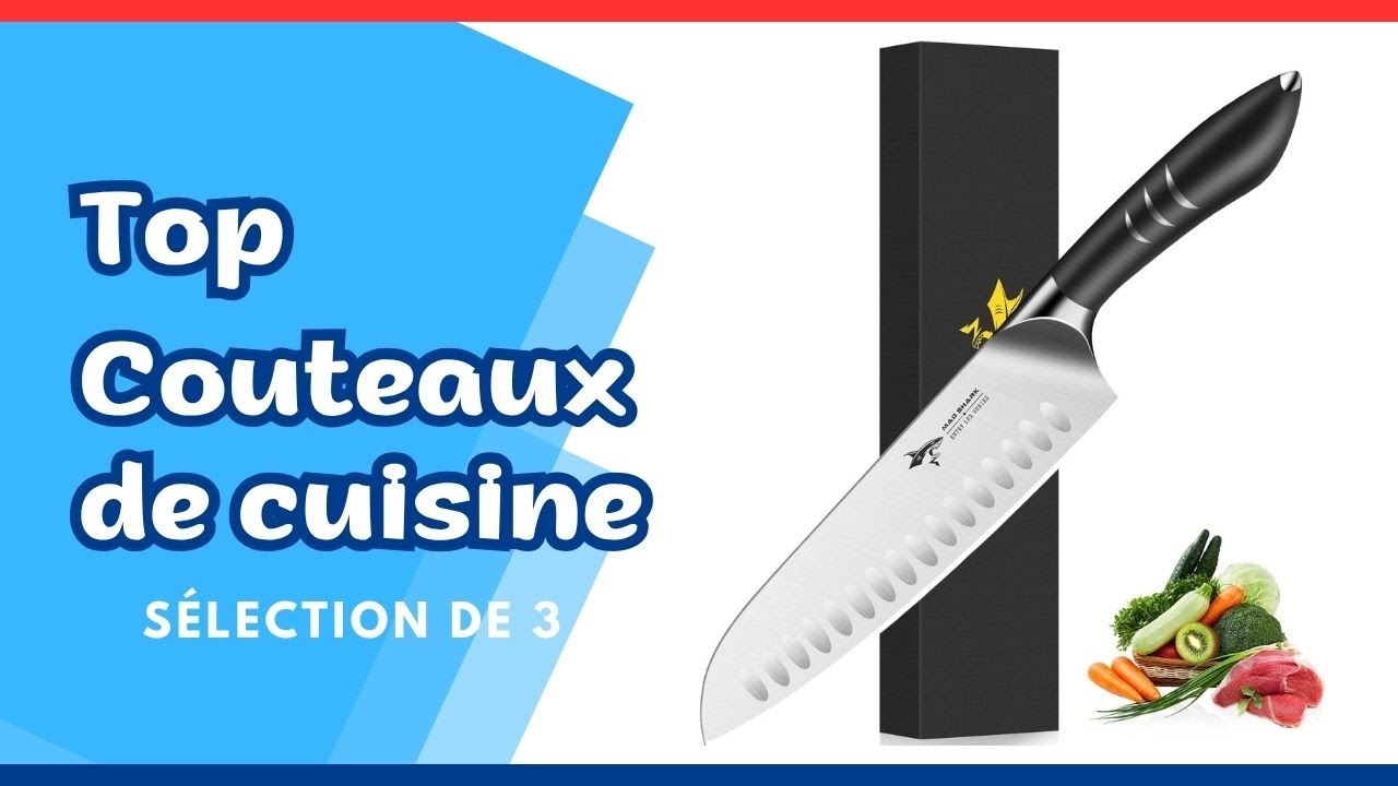 🔥🔪 Meilleur Couteau de cuisine SANTOKU japonais pas chers sur Amazon ❤️ Chef TOP 3
