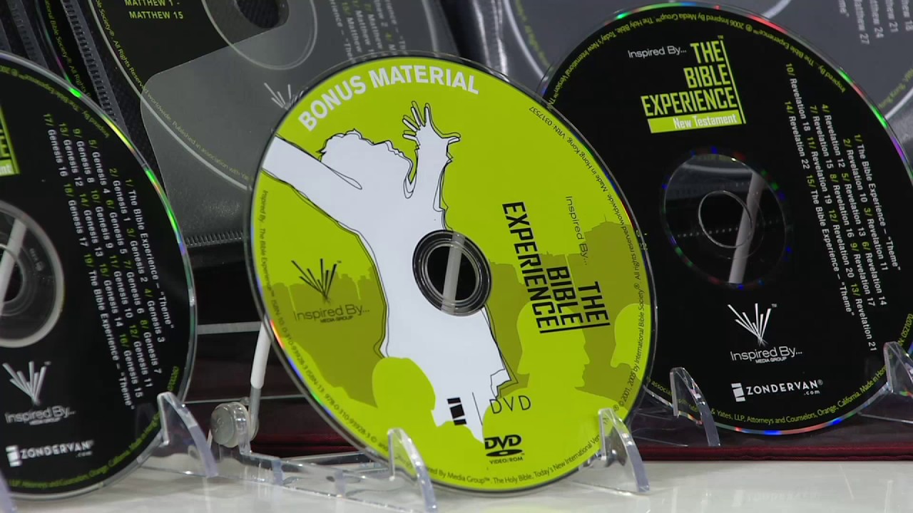 The Bible Experience Complete Bible on CD & DVD on QVC