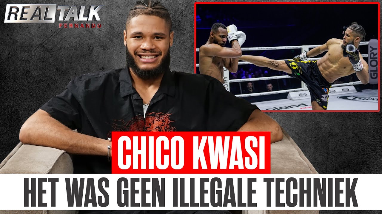 Kickbokser CHICO KWASI over Risico van Weltergewichttoernooi, Beef met Endy Semeleer & Mike's Gym