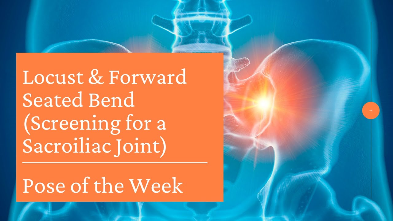 Locust & Forward Seated Bend (Screening for a Sacroiliac Joint)