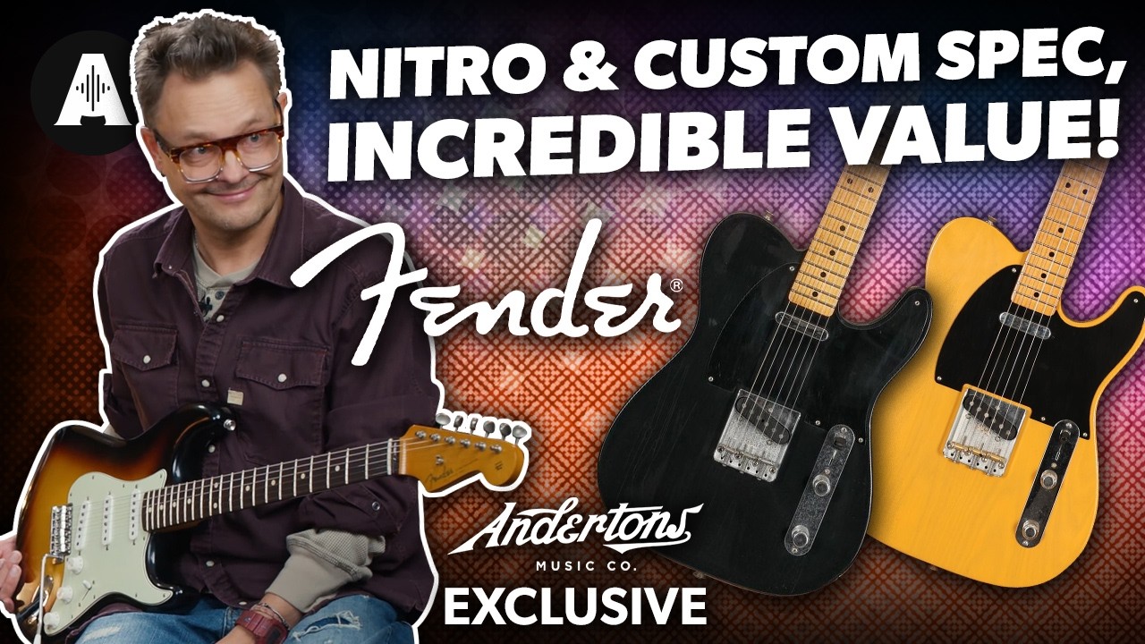 Fender Custom Spec Road Worn Guitars! - Andertons Exclusive