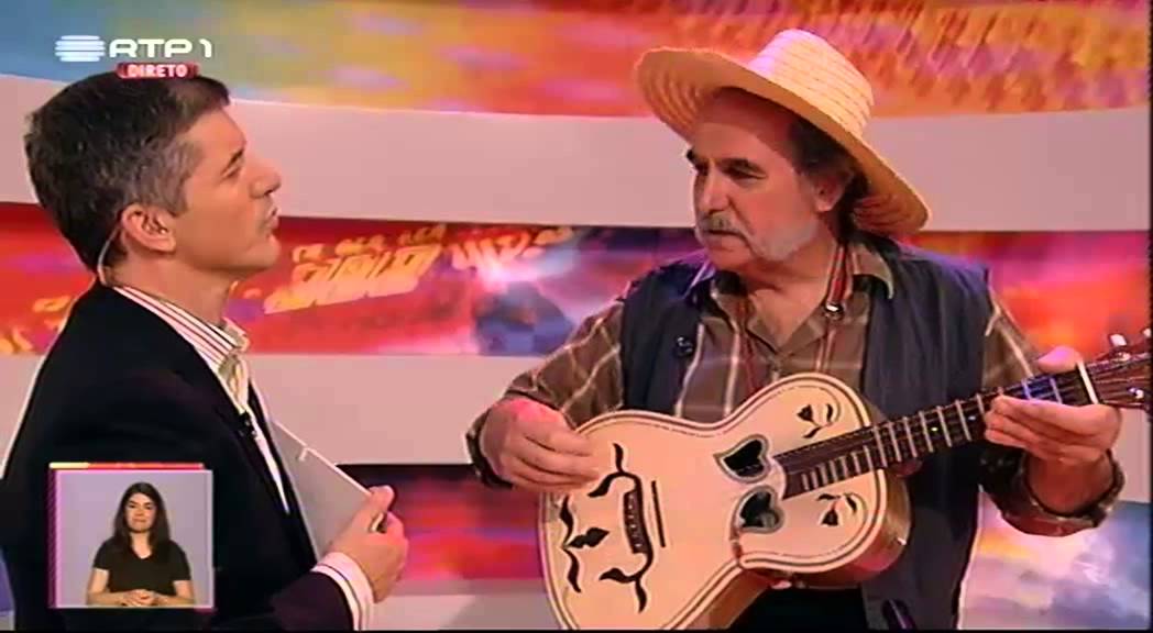José Eduardo Costa - Propagode - Viola Amarantina - Praça da Alegria RTP1
