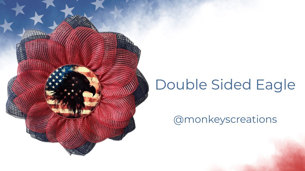 DOUBLE SIDED PATRIOTIC WREATH