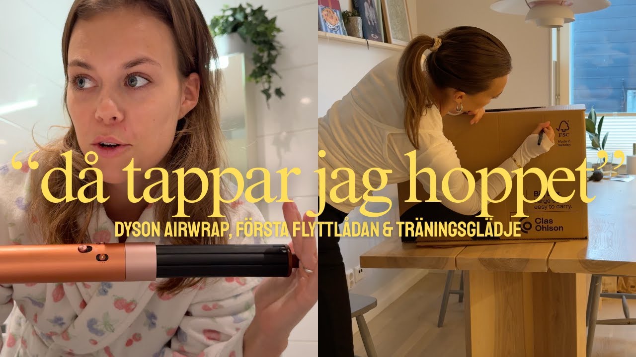 Äntligen börjat träna igen - vlogg 💛