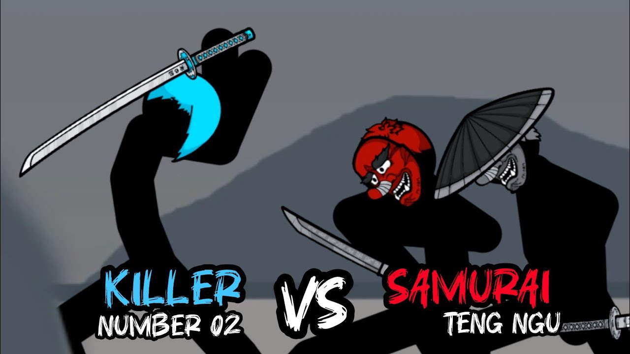Stickman fight : Killer VS Samurai ( ANR7210 )