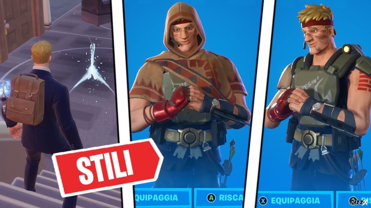 COME SBLOCCARE TUTTI GLI STILI DI AGENTE JONES ⛏️ TUTTE LE SFIDE - Fortnite