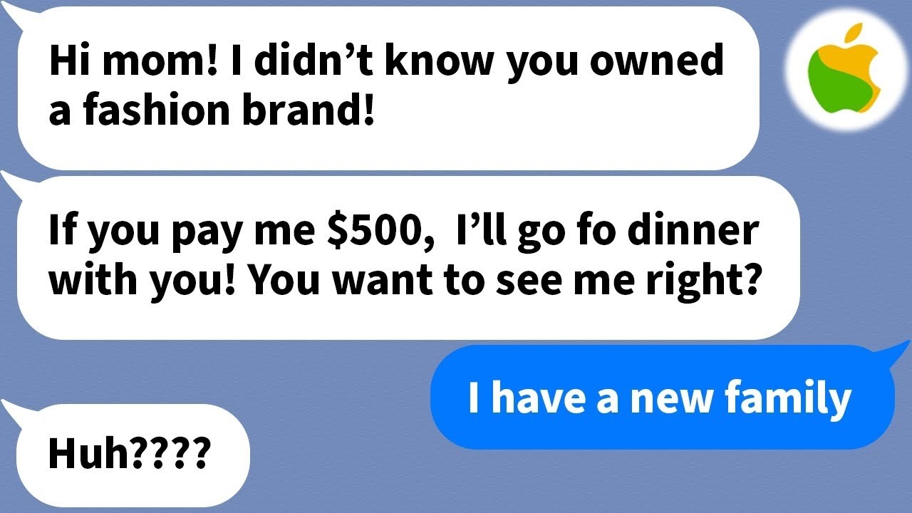 【Apple】 My daughter forced me to divorce my husband but...