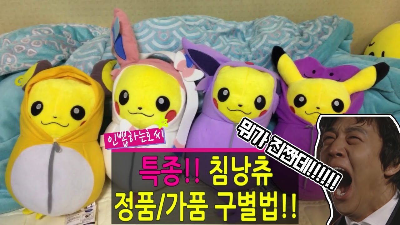 특종!! 사장님도 구별 못하는 침낭츄 가품이 있다는데?! 호씨가 알려주는 정품/가품 구별법!! 따끈따끈한 최신 정보!! 레알 꿀팁!! (공유 적극 권장) #인뽑하는 호씨 #97.