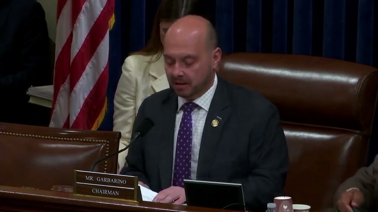 Chairman Garbarino Opens Oversight Hearing With CISA, TSA, and the Science & Technology Directorate
