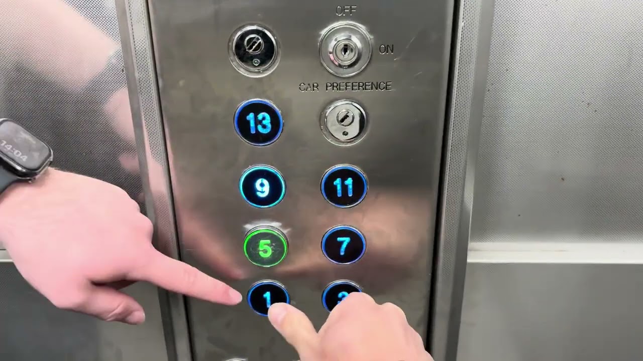 Retake of Generic lift at Brentwood Multi-storey Car Park