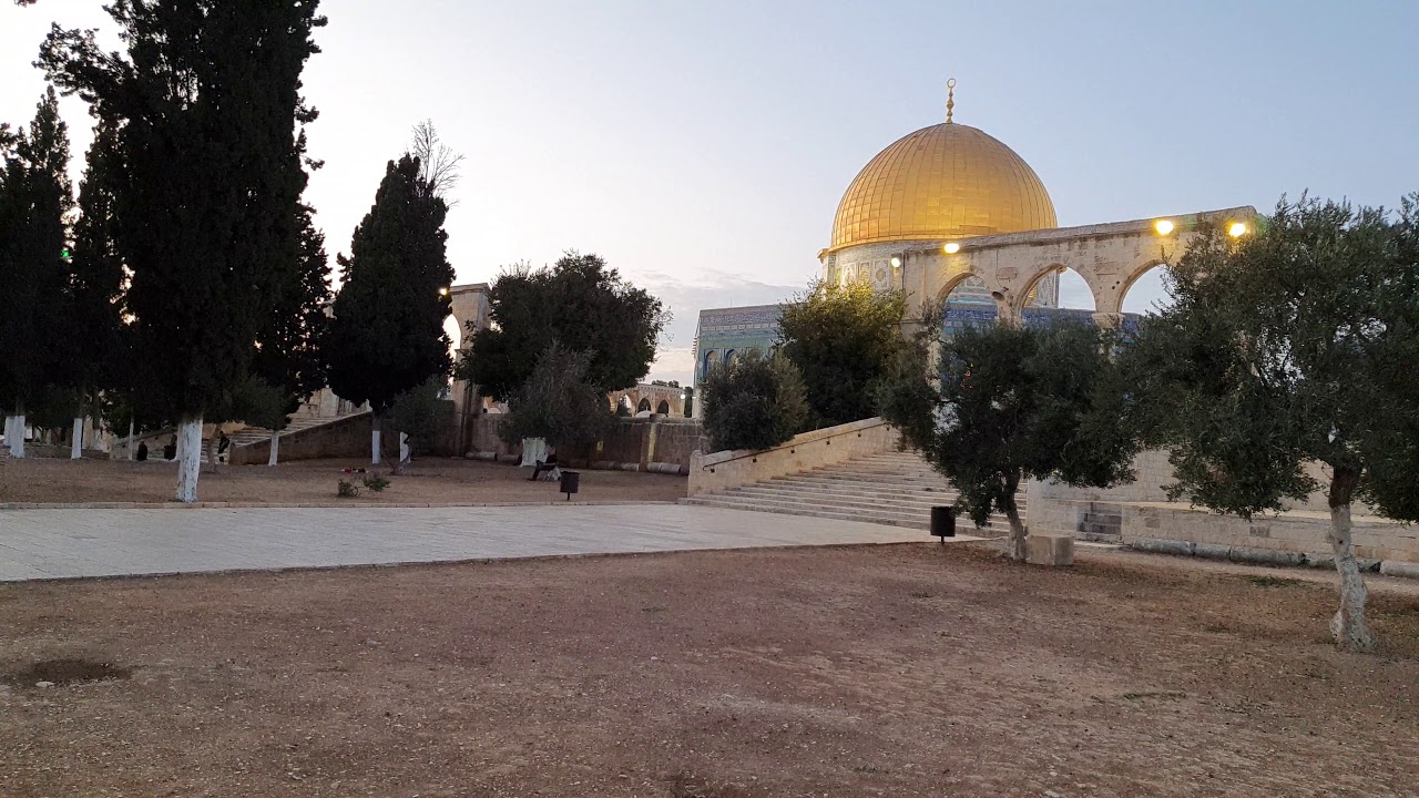 Maghrib Athan Azan Masjid al Aqsa - Jerusalem