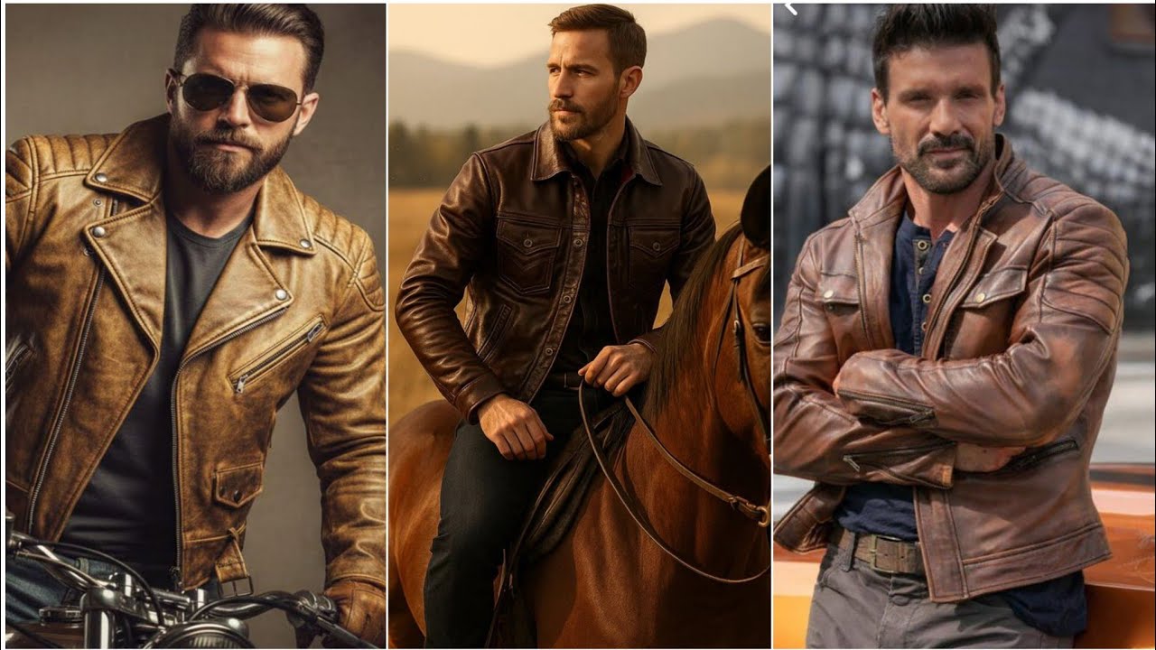Gorgeous styling ideas about leather fashion outfits for boys.