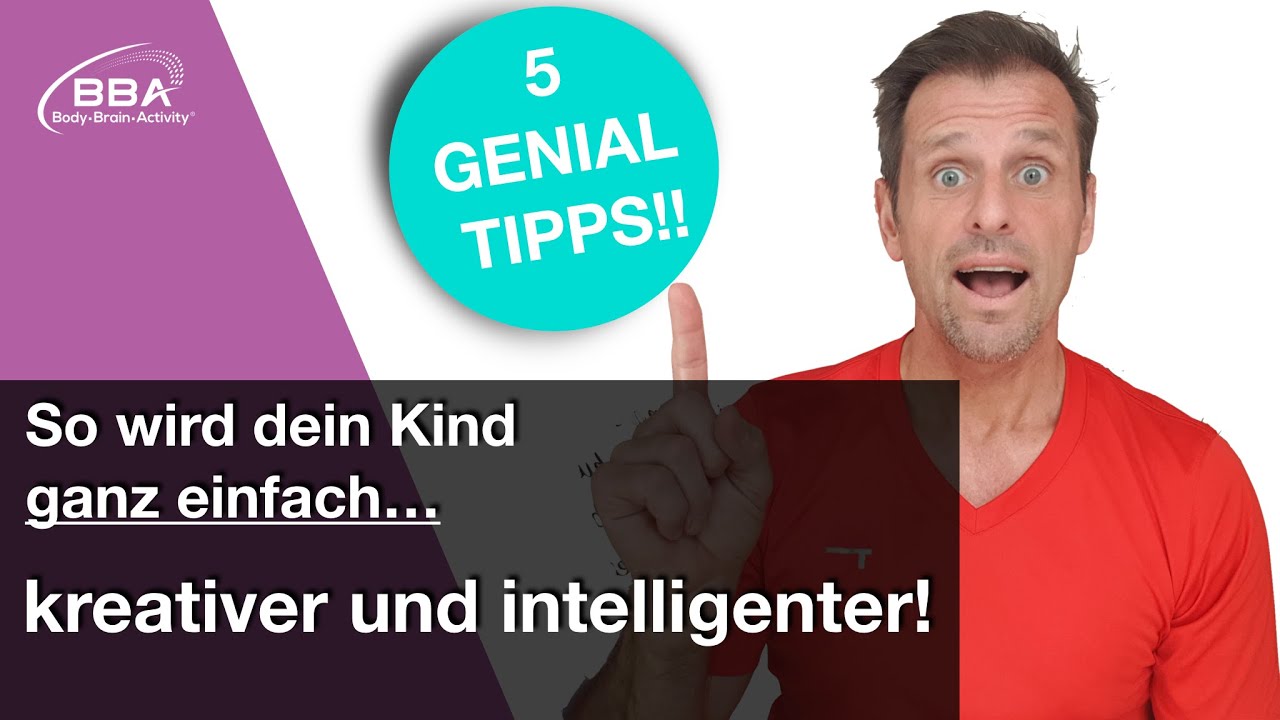Kinder fördern: So wird dein Kind intelligenter und kreativer! - 5 Tipps