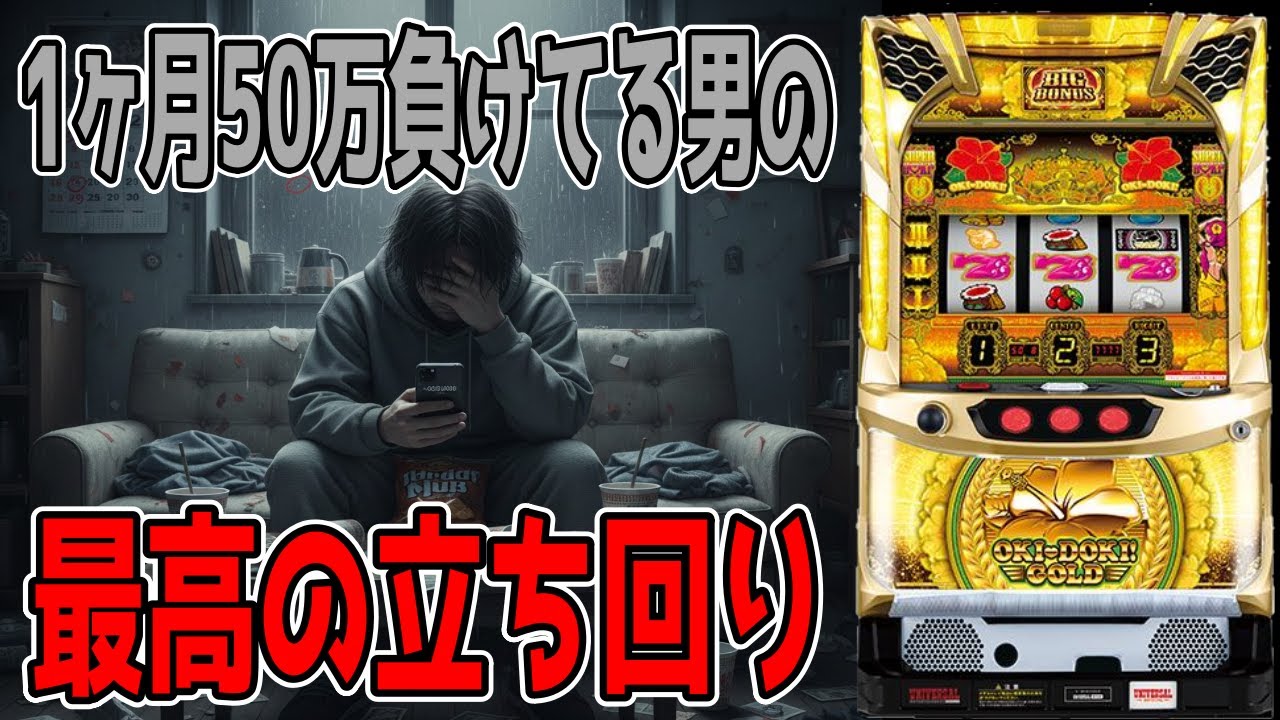 【沖ドキゴールド】ゴールド2日程、朝から打った結果！！【パチンコ、パチスロビュッフェスタイル】