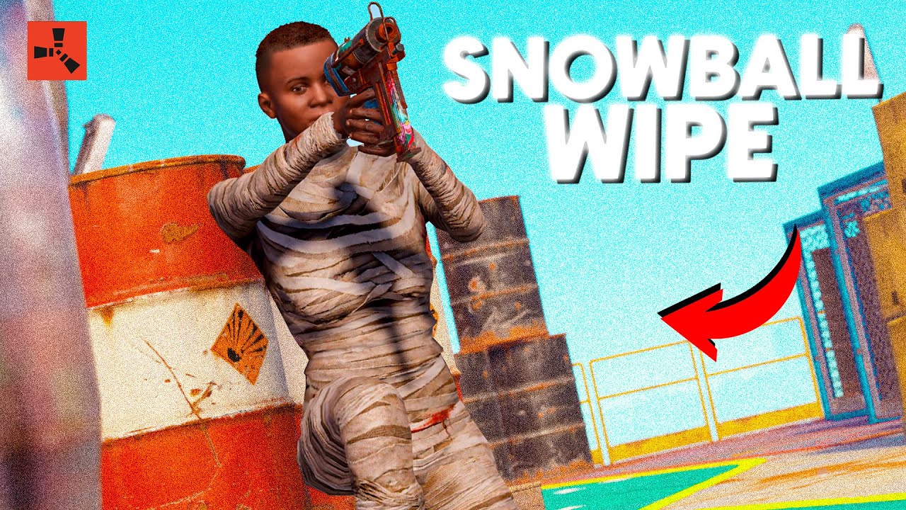 Rust  - ESTO PASA CUANDO NOS METEMOS A HACER SNOWBALL A UN SERVIDOR 😈