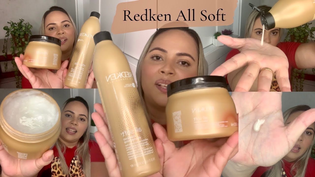 REDKEN  All SOFT / testei máscara e shampoo será que é isso tudo mesmo!