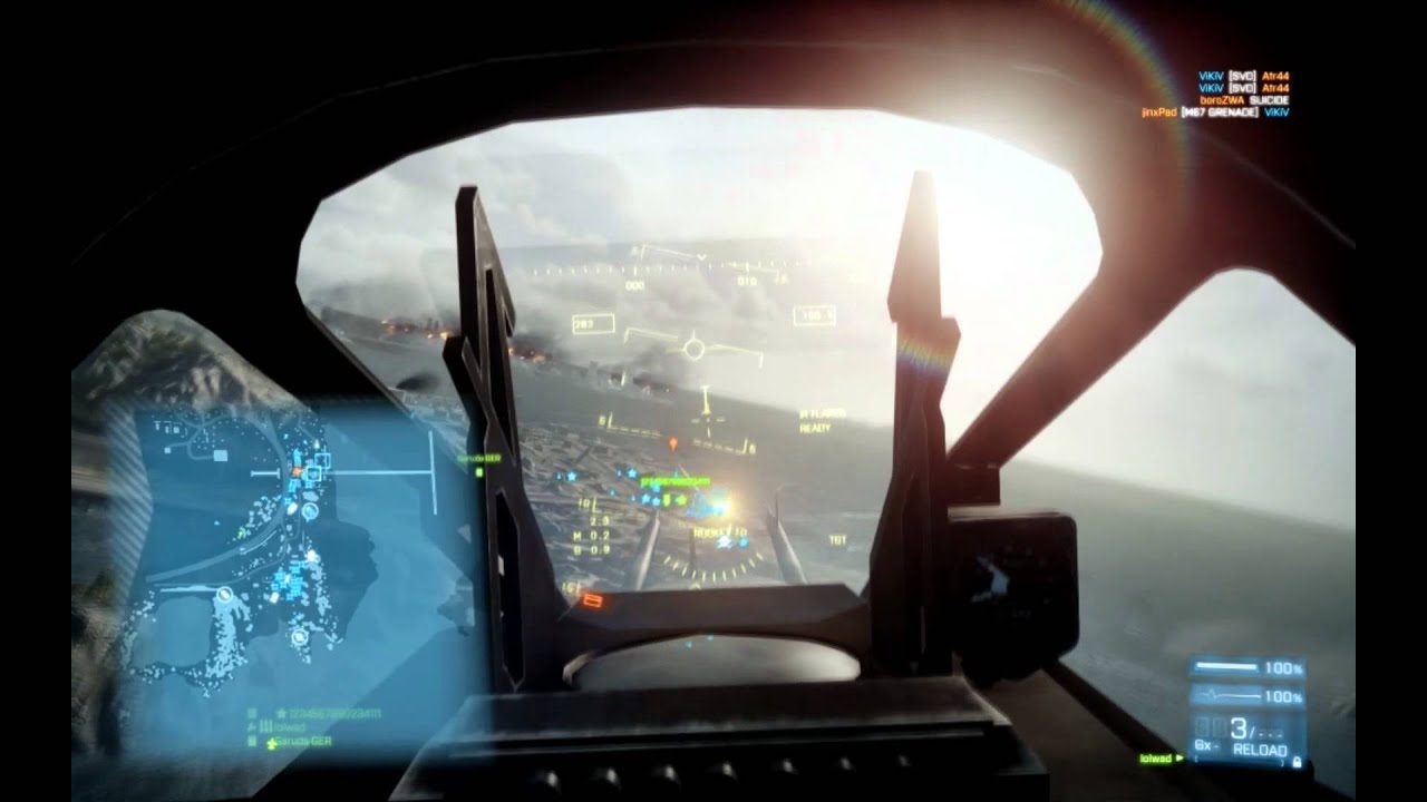 Battlefield 3 Jet Gameplay