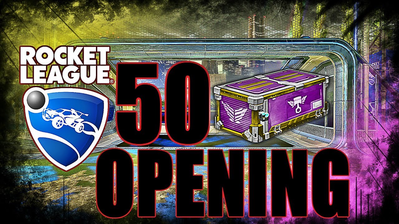 ROCKET LEAGUE - 50 ZEPHYR CRATES OPENING🌟⭐️ PC ⭐️🌟 1080p 🌟⭐️ 60fps ⭐️🌟