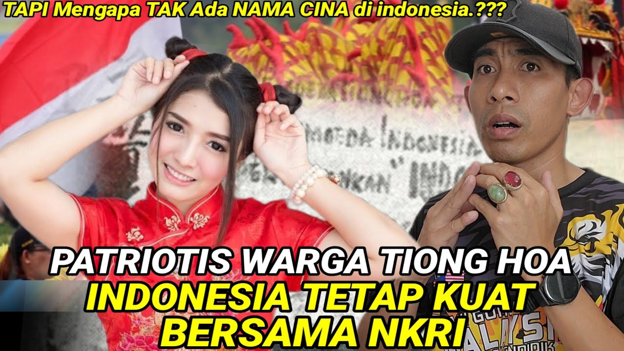 MENGAPA DI INDONESIA TAK ADA NAMA CINA? 🇲🇾 REACTION