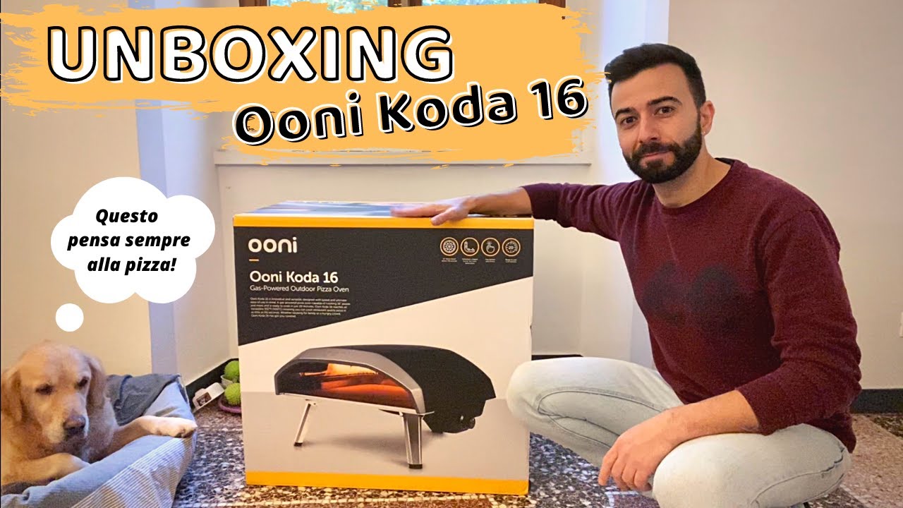 UNBOXING OONI KODA 16 🤩 - FORNO A GAS 🔥 PER PIZZA!