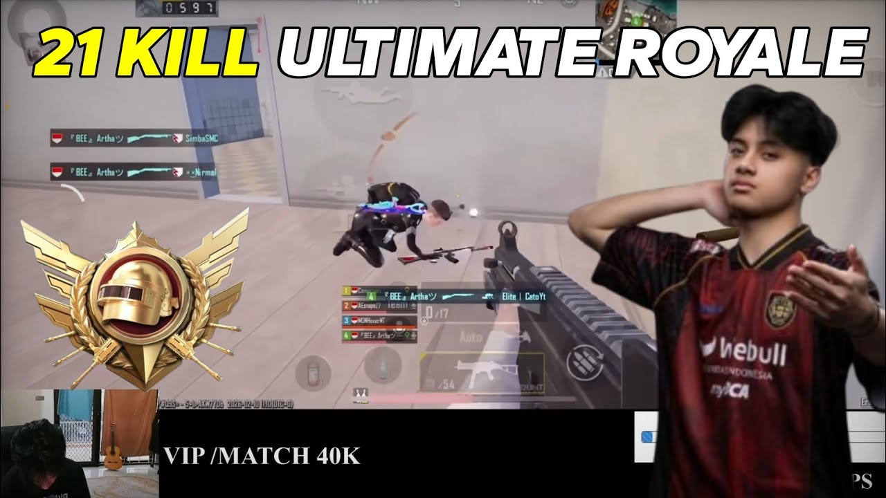 21 KILL ULTIMATE ROYALE😱 GILA NIH AE ROSEMARY | PUBG MOBILE