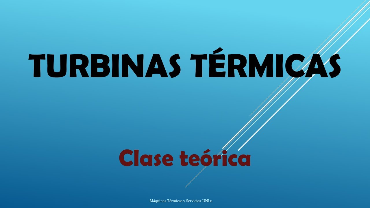 Turbinas Térmicas