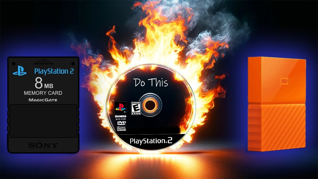 Как записать игры для PS2 и играть в них! (Без модчипа)