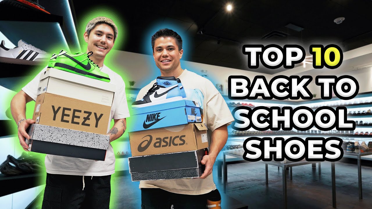Top 10 Back to School Sneakers 2024!