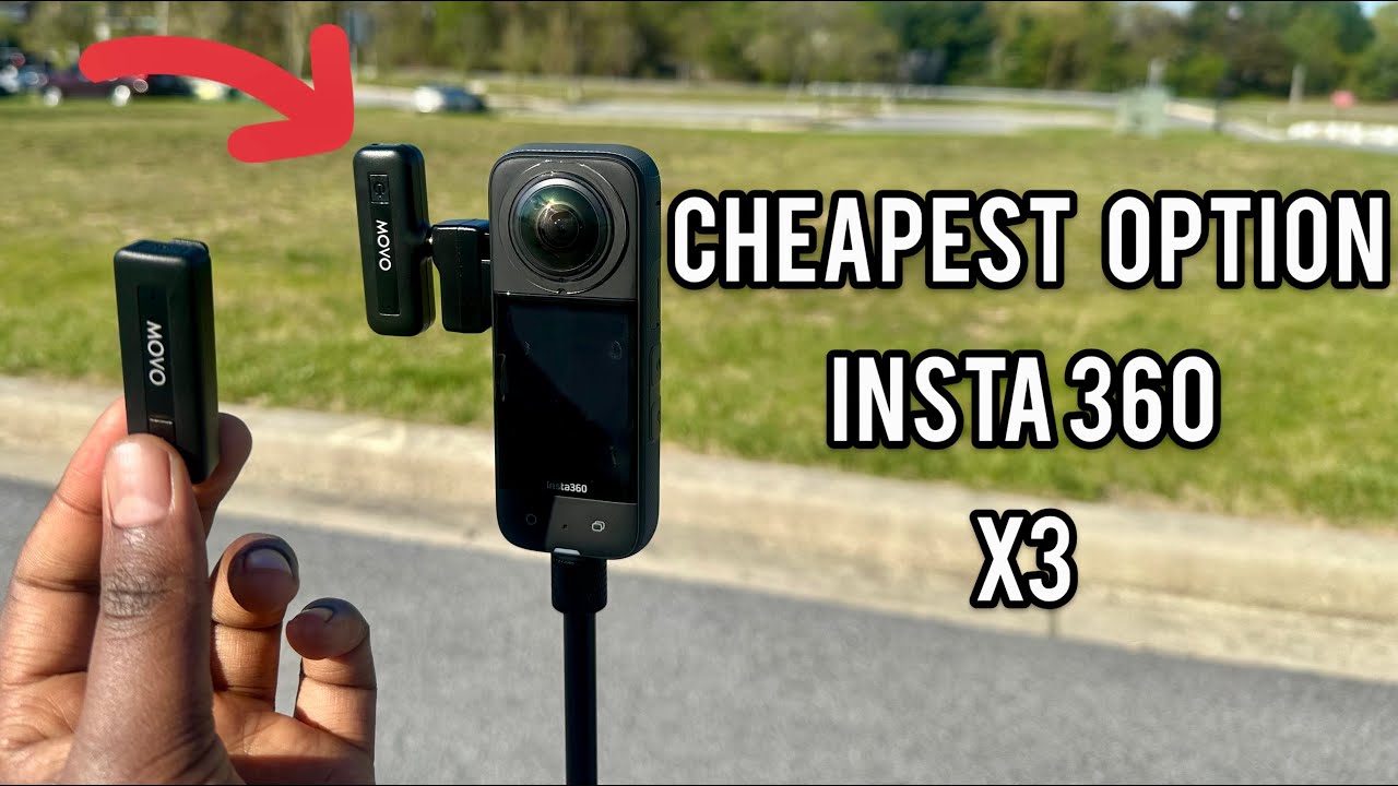 Best Insta 360 X3/X4 Mic Set Up - Can't Beat This!