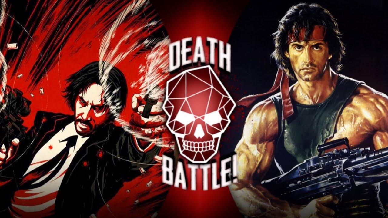 John wick VS John Rambo (John wick VS Rambo last blood)Fan made death battle trailer