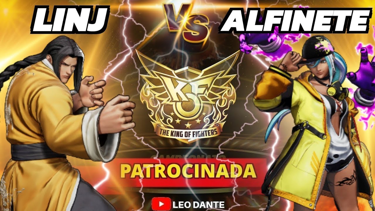 KOFXV - LINJ VS ALFINETE - LUTA PATROCINADA - DUELO DE GIGANTES !!!!!!