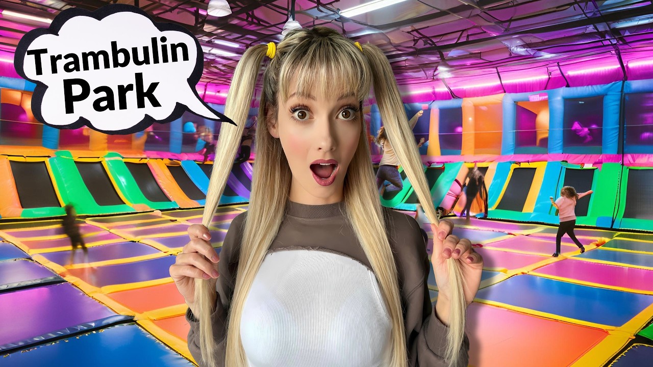 TRAMBULIN PARKBAN!🔥😱