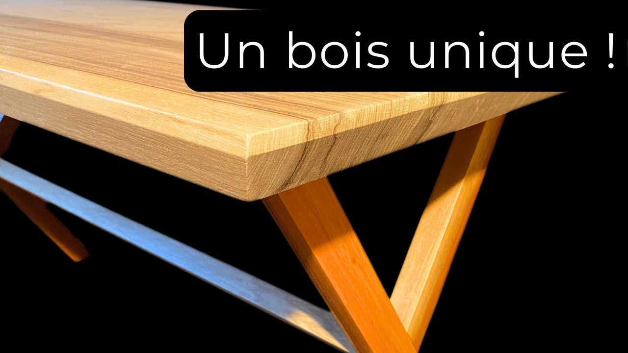 Peu de gens utilisent ce bois, voilà pourquoi (Projet de menuiserie DIY - Maxence Wood & Co)