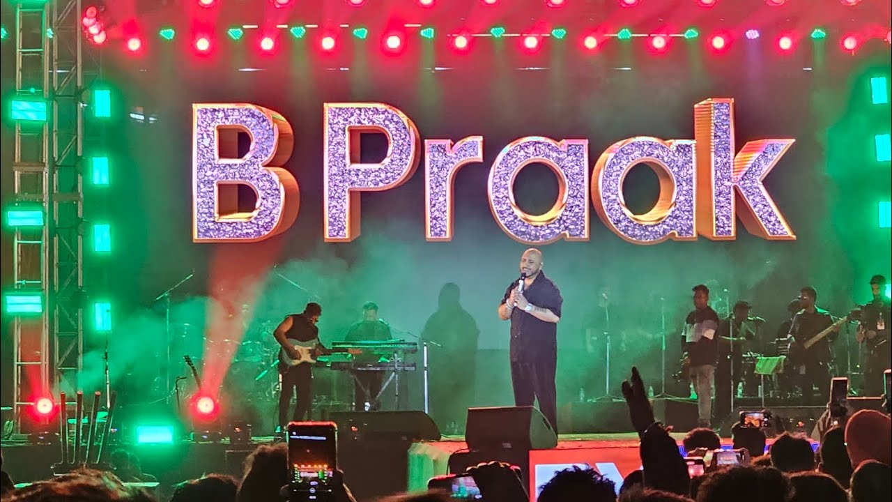B PRAAK Live show in Guwahati Royal Global University