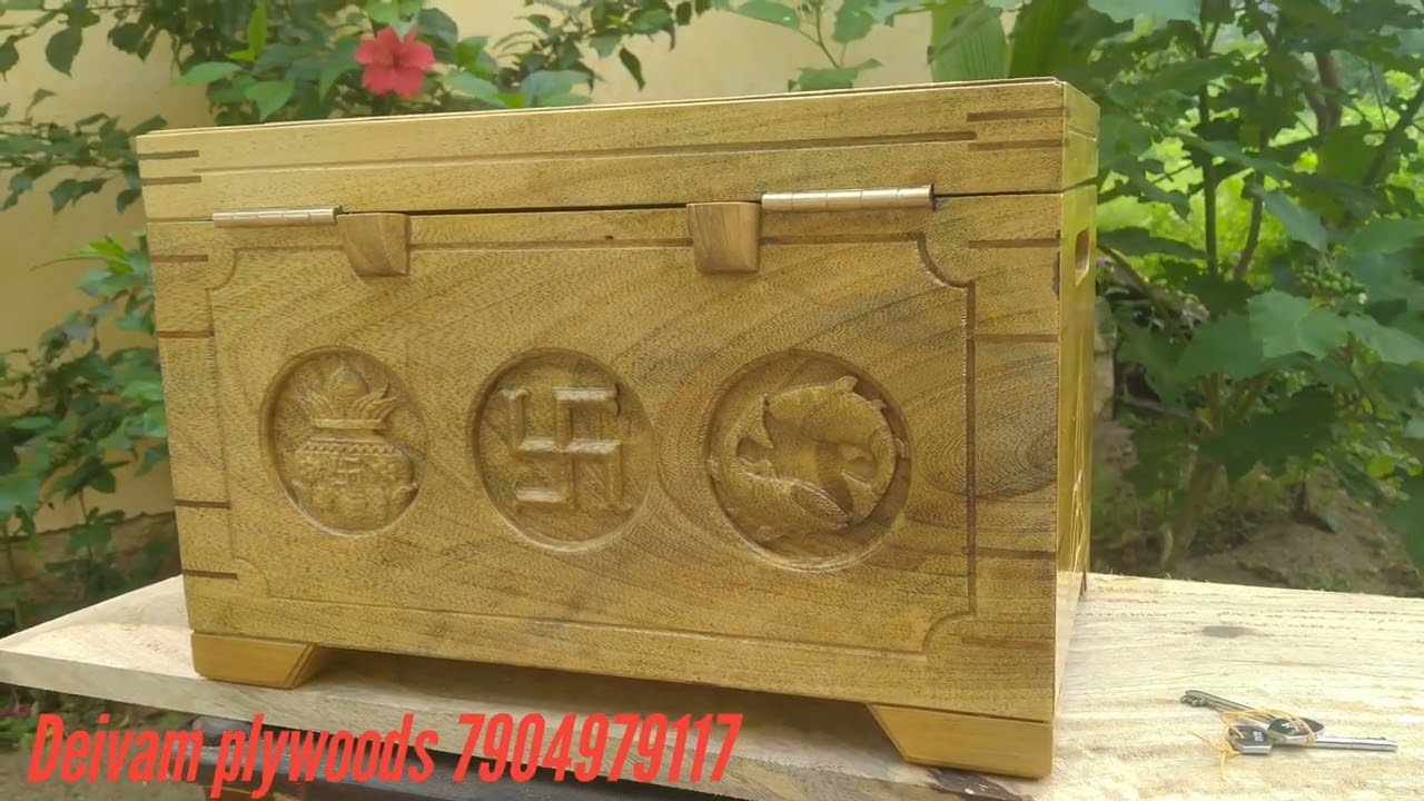 mango wood cash and jwellery Box