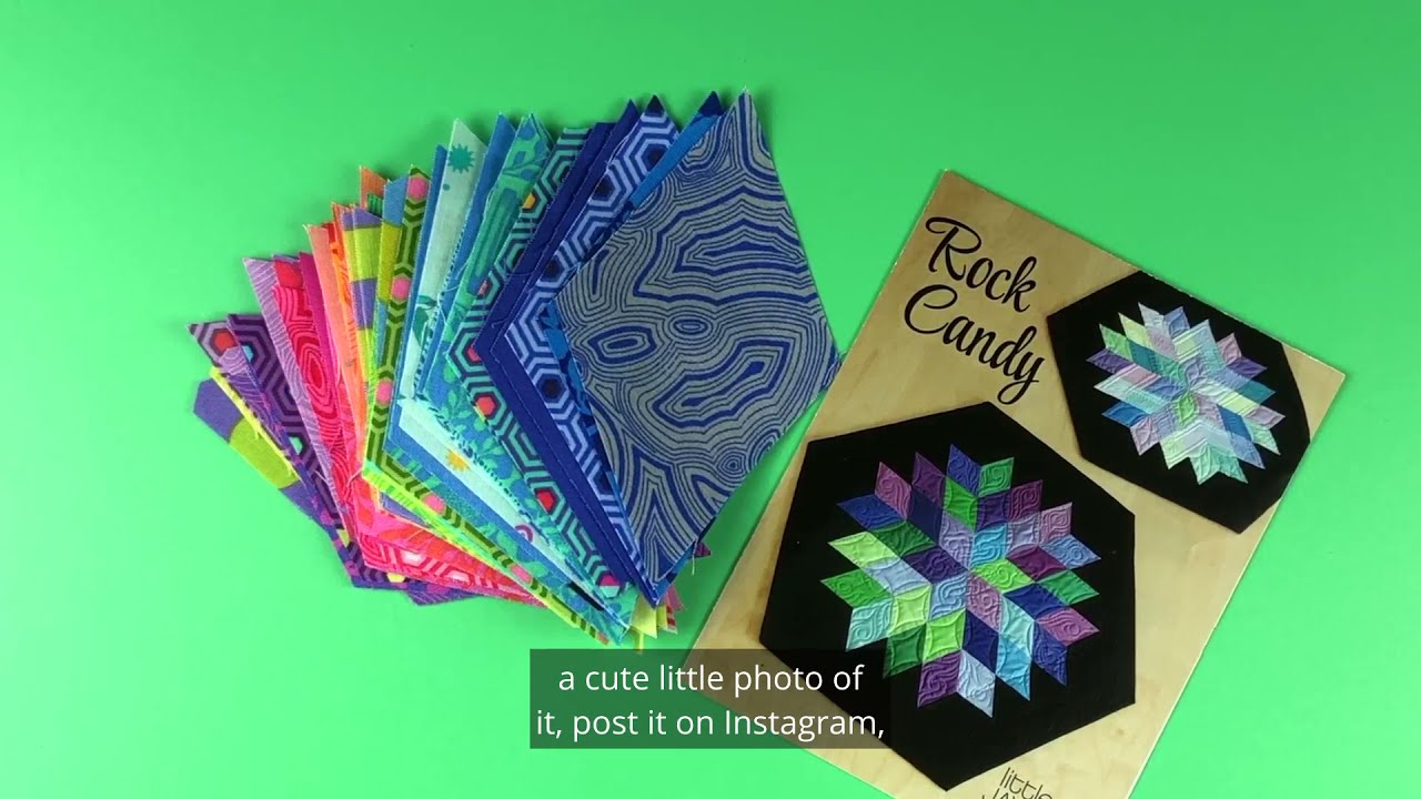 Rock Candy: Cutting & Fussy Cutting with the Sidekick Ruler