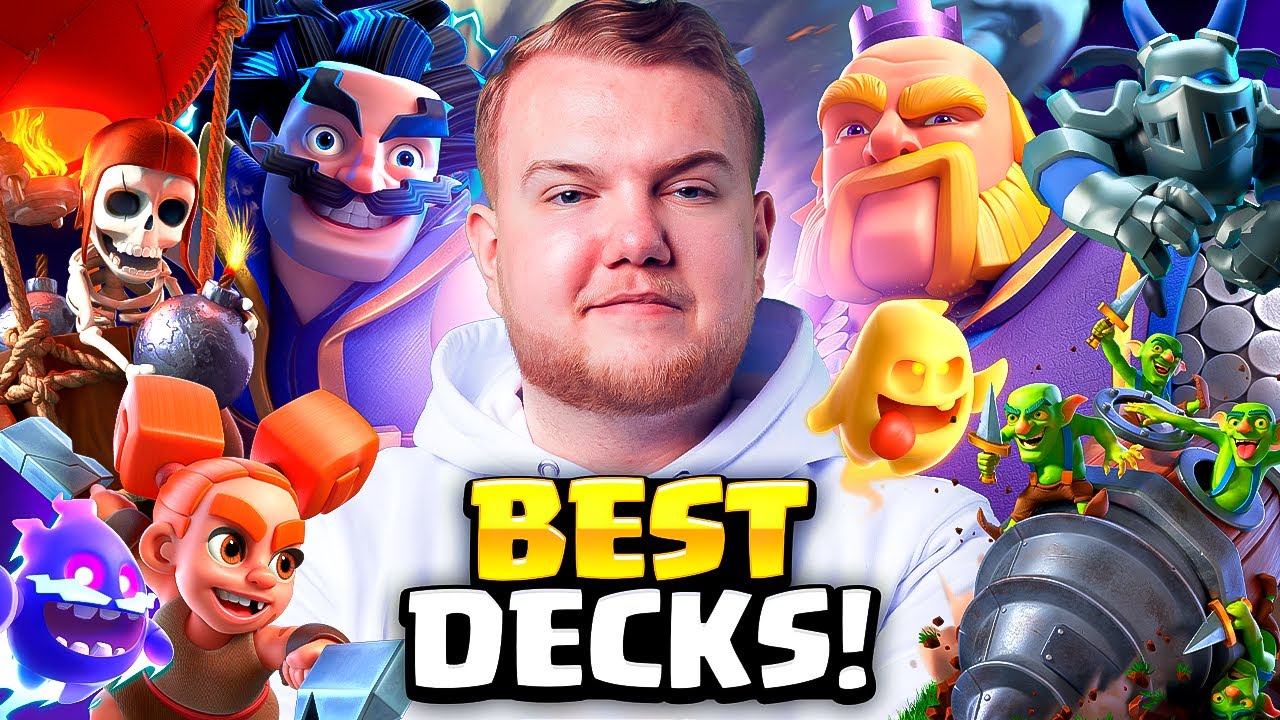 TOP 5 BEST DECKS IN CLASH ROYALE&rsquo;S SEASON END!