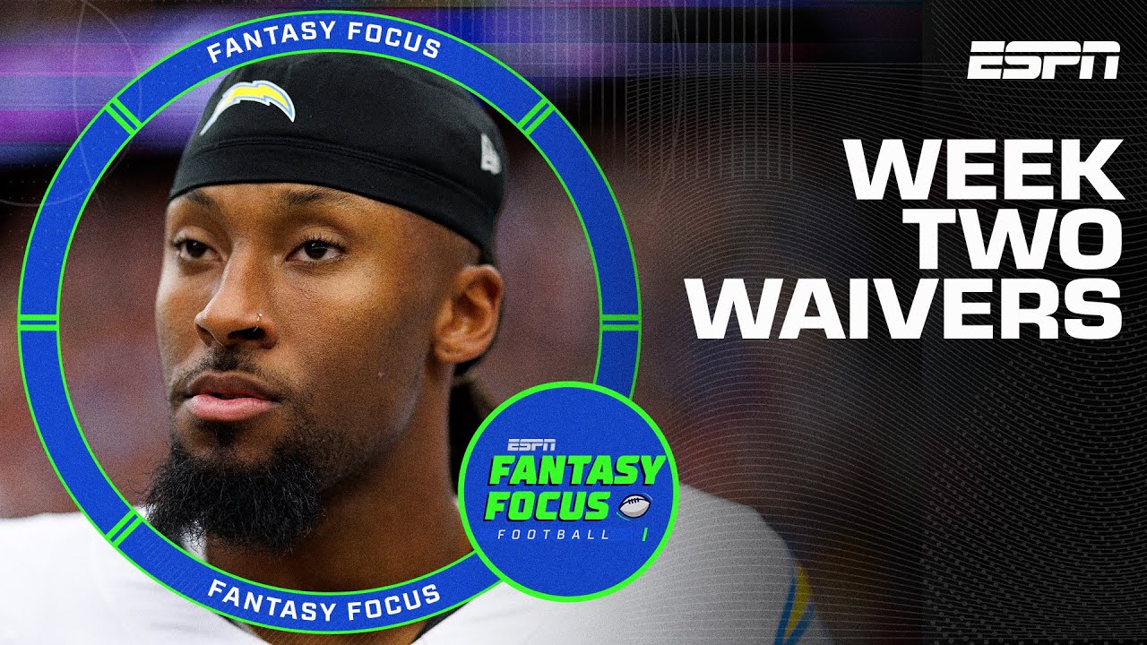 The BEST Waiver Adds Ahead of Week 2 | Fantasy Focus 🏈