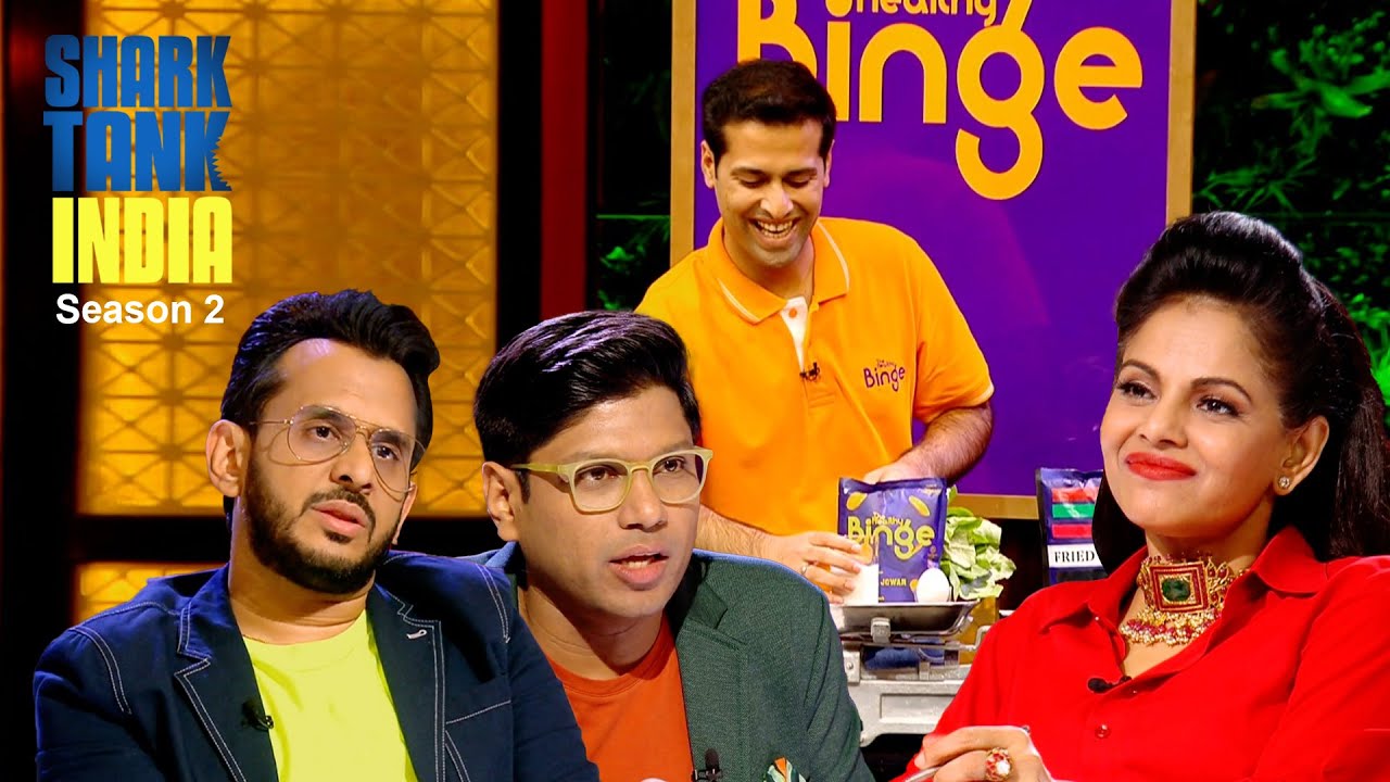 Peyush & Aman का Healthy Chips Brand ‘Binge’ के लिए एक Great Offer | Shark Tank India S2 |Dream Deal