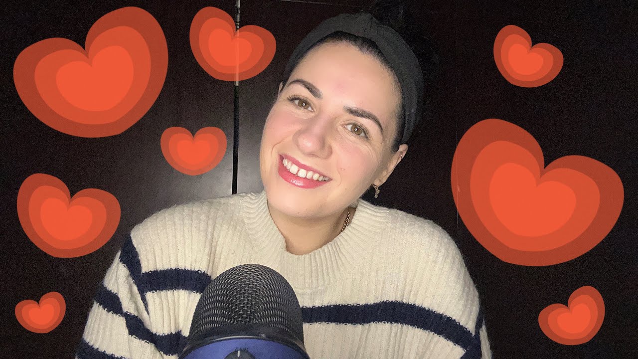 ASMR | Affirmations of Love on Valentines Day ❤️ + Relaxing Squishy Triggers 😍