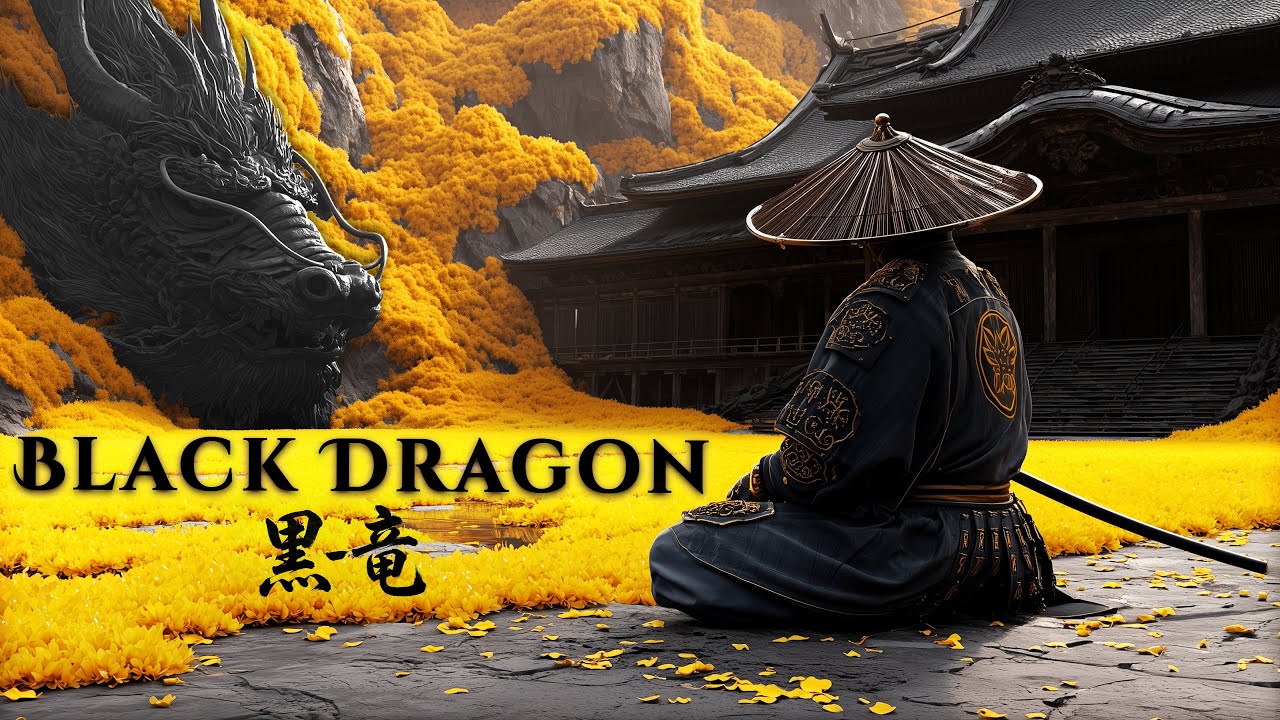 Black Dragon 「黒-竜」 | 60-Min of Dark Japanese Hip-Hop Blues Fusion 🐉