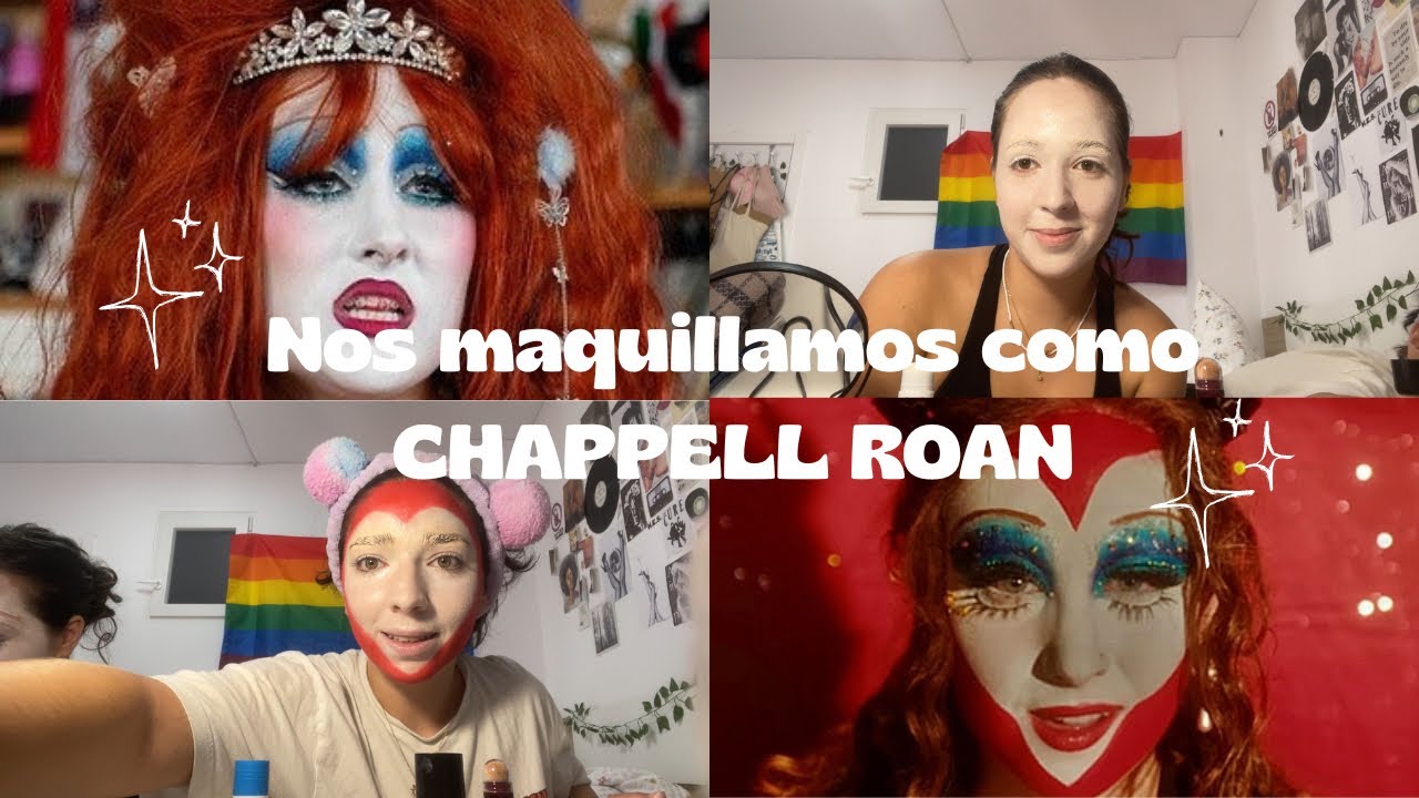 Nos MAQUILLAMOS como CHAPPELL ROAN // sale mal😱