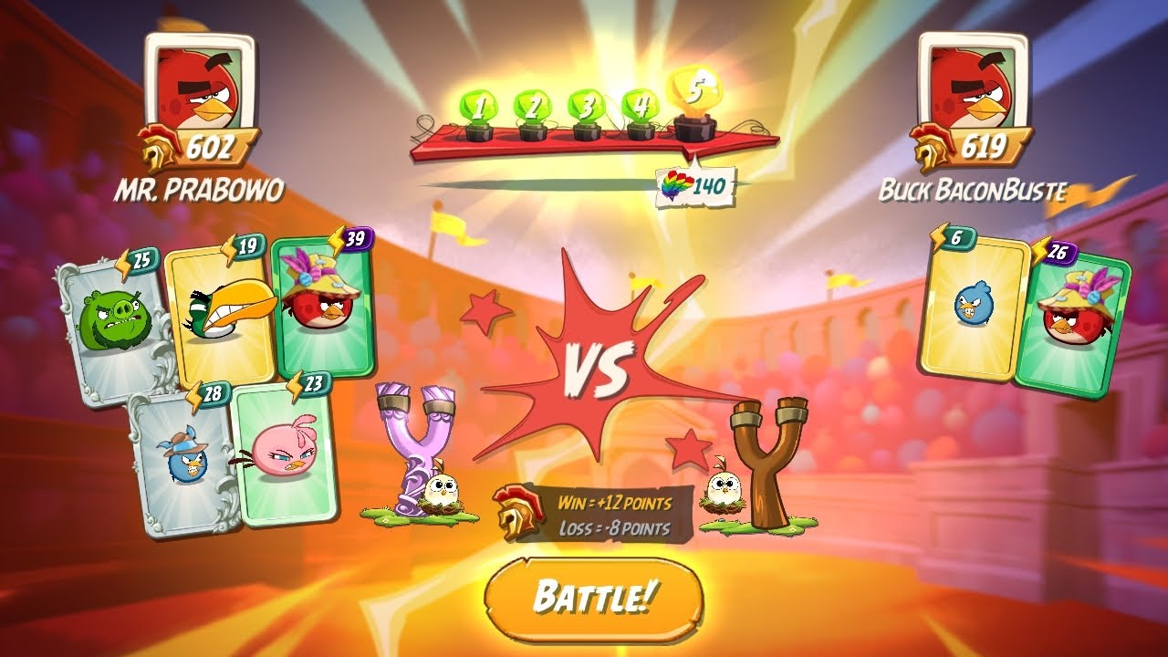Angry Birds 2 AB2 Arena Battle Player VS Player
