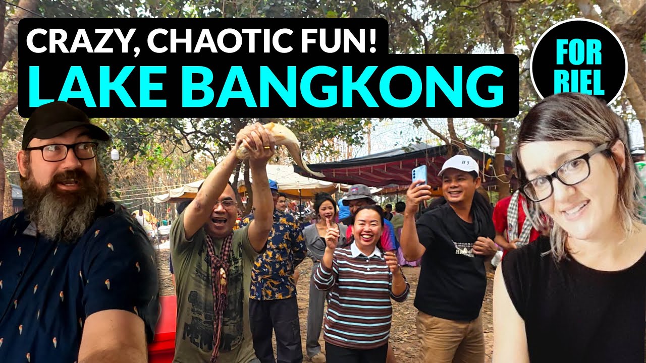 Lake Bangkong fishing competition in Siem Reap, Cambodia - crazy, chaotic fun! #forriel