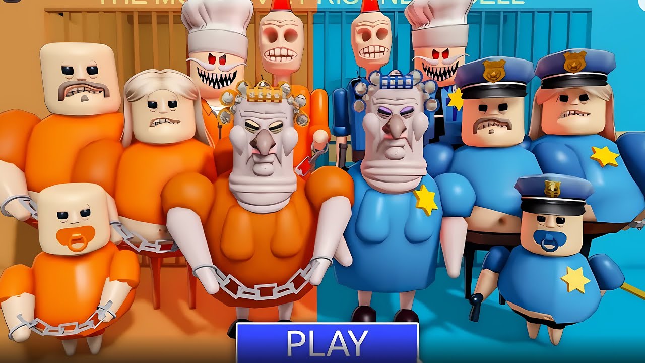 PRISONER VS POLICE PRISON RUN! (Obby) | #roblox