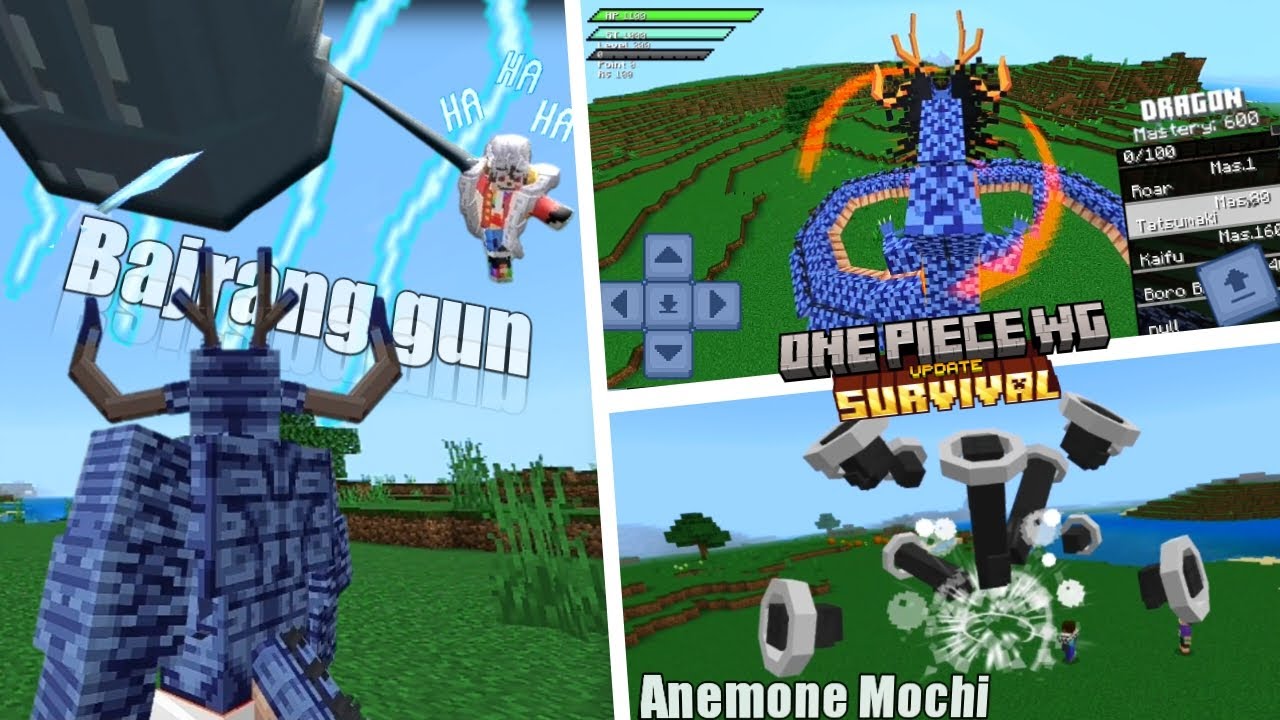 Этот аддон One Piece ПРЕДЕЛЬНО КРУТОЙ!! | Аддон/Моды One Piece WG V5.5 для Minecraft PE! (1.21.30)