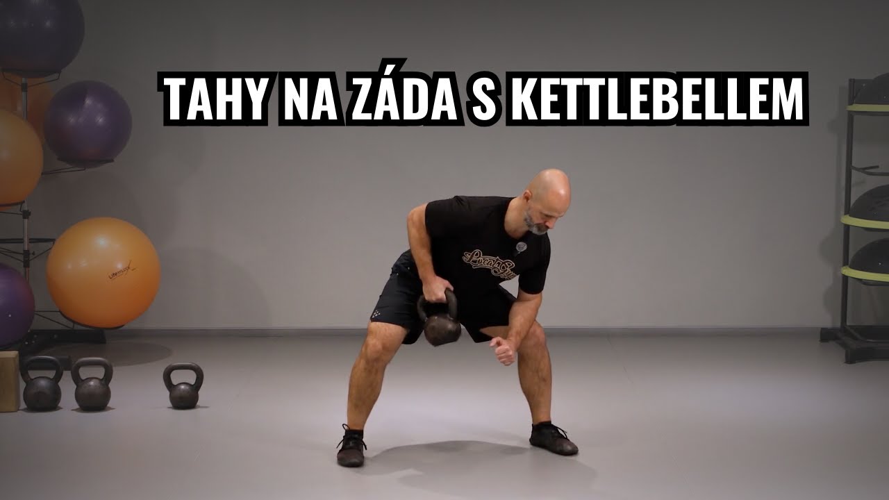 Jak na tahy na záda s kettlebellem – správná technika a nejčastější chyby