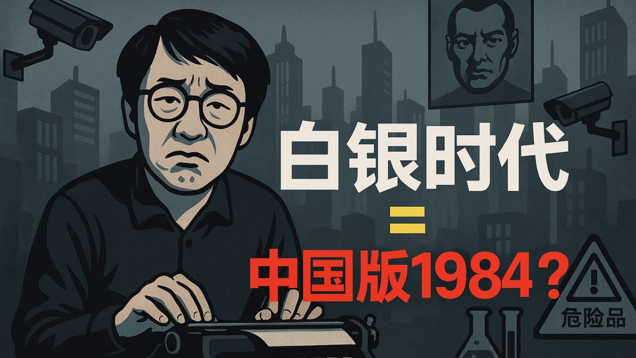 【文学解析】王小波的《白银时代》：一个比《1984》更荒诞的未来世界，数盲症、老大哥与危险品背后的真相，反乌托邦文学的中国经典